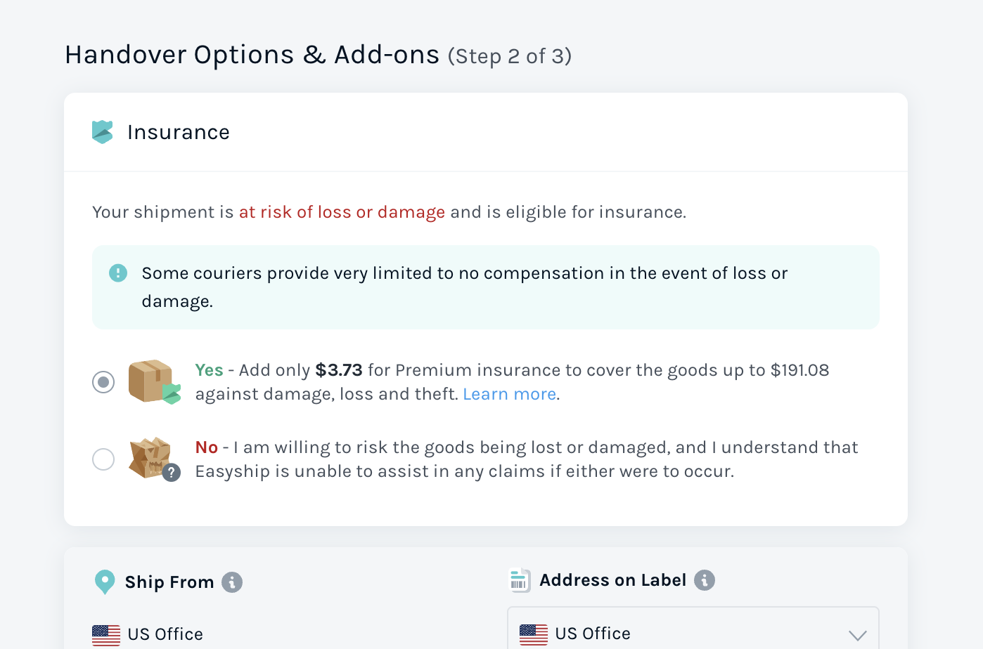add-insurance-to-shipments-easyship