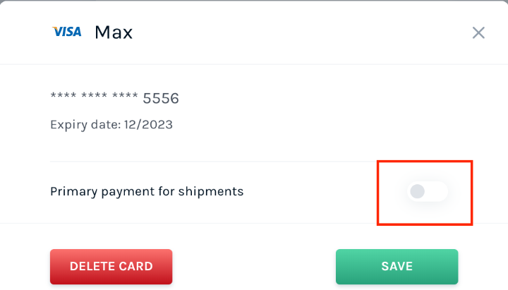 Default Credit Card Example